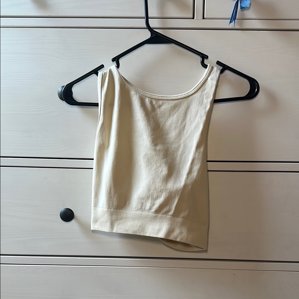 Women's Cream Tank Top